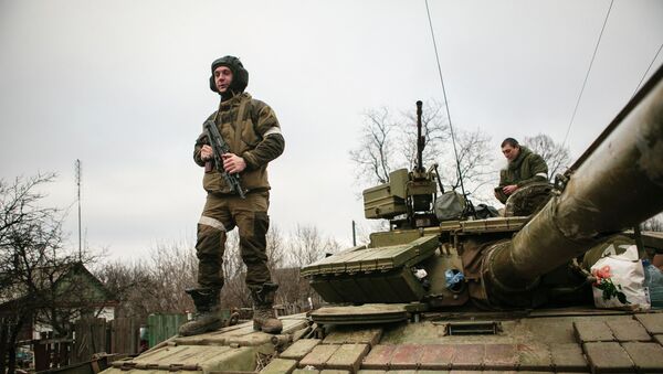 Milicianos de la República Popular de Donetsk - Sputnik Mundo