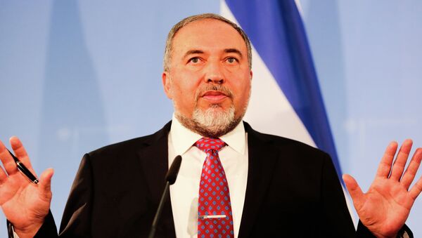 Avigdor Lieberman, líder del partido de ultraderecha Israel Nuestro Hogar (archivo) - Sputnik Mundo