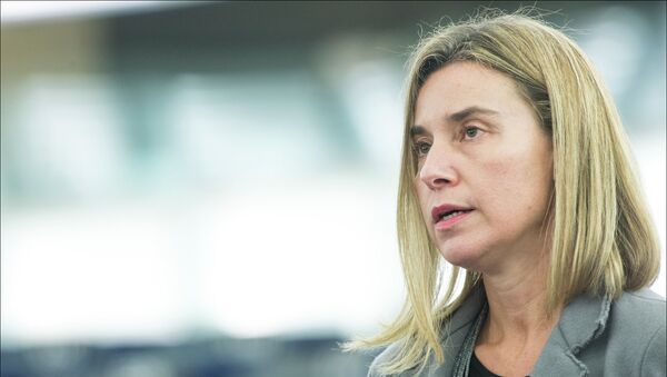 Federica Mogherini, Alta Representante de la UE para la Política Exterior - Sputnik Mundo