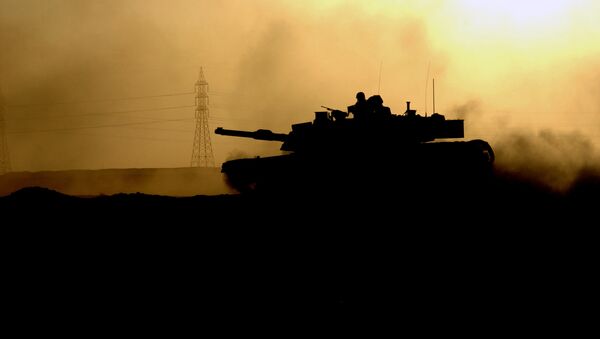 A US Army (USA) M1 Abrams Main Battle Tank (MBT) in Fallujah - Sputnik Mundo