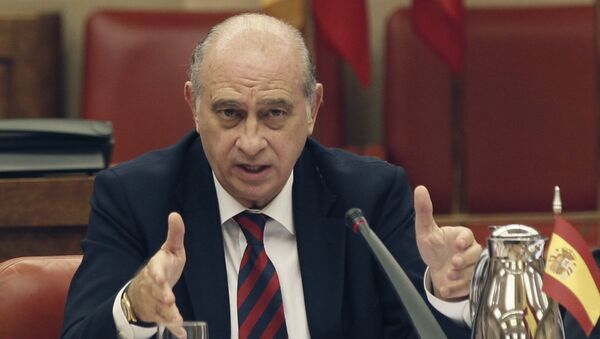 Jorge Fernández Díaz, ministro del Interior de España - Sputnik Mundo