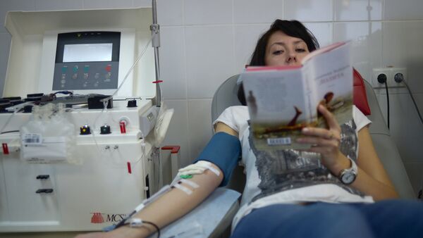 Центр переливания крови в Москве - Sputnik Mundo