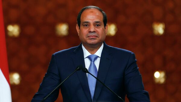 Abdelfatah al Sisi, presidente de Egipto - Sputnik Mundo