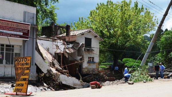 Asciende a ocho la cifra de muertos en la provincia argentina de Córdoba por el temporal - Sputnik Mundo