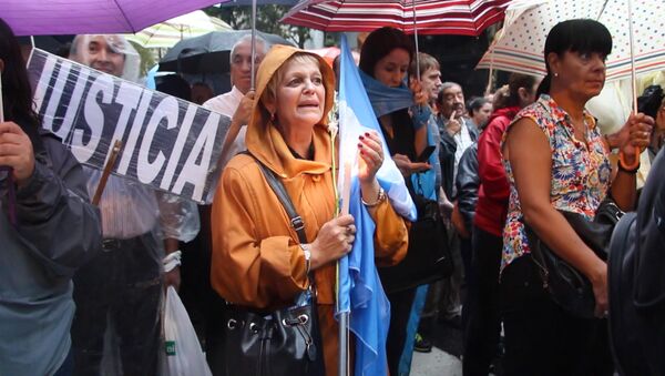 Multitudinaria Marcha del Silencio por fiscal Nisman - Sputnik Mundo