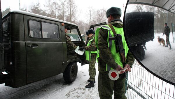 Guardas fronterizos rusos (archivo) - Sputnik Mundo