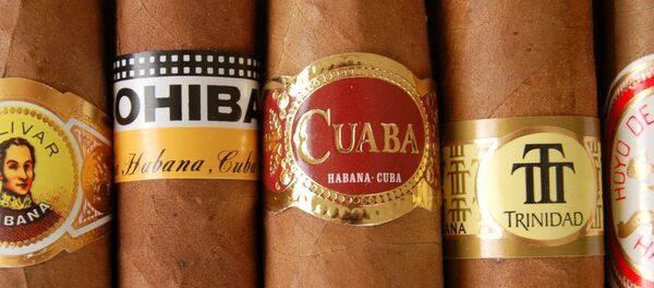 Puros cubanos (imagen referencial) Puros cubanos (imagen referencial) - Sputnik Mundo