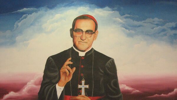 Retrato de Óscar Arnulfo Romero, arzobispo salvadoreño - Sputnik Mundo