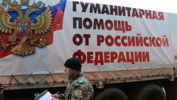 Convoy humanitario ruso para los habitantes del sudeste de Ucrania - Sputnik Mundo