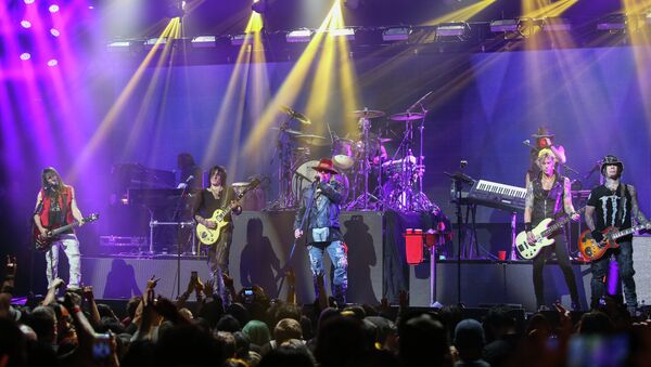 Guns N’ Roses en el concierto (archivo) - Sputnik Mundo