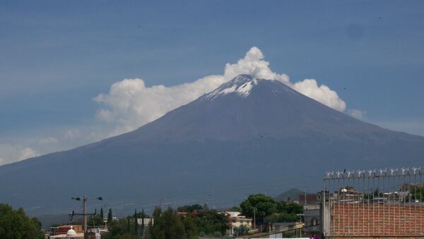Pueblos cerca del volcán Popocatépetl - Sputnik Mundo