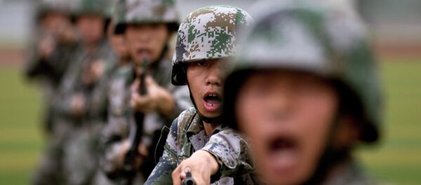Cadetes del Ejército Popular de Liberación de China Cadetes del Ejército Popular de Liberación de China - Sputnik Mundo
