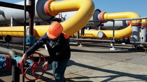 Tránsito de gas en Ucrania - Sputnik Mundo