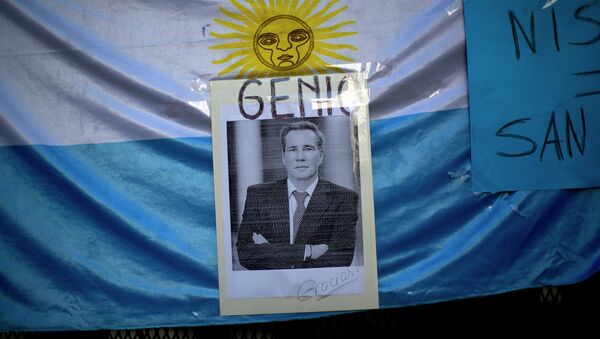 Retrato del fiscal Alberto Nisman - Sputnik Mundo