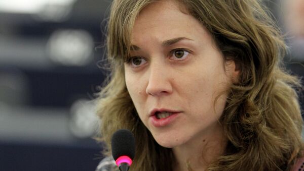 Marina Albiol, eurodiputada de Izquierda Unida (IU) - Sputnik Mundo
