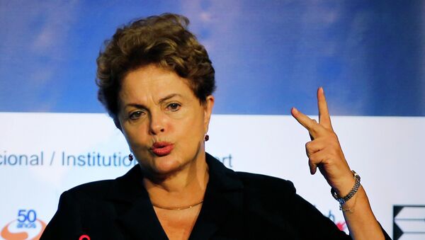 Dilma Rousseff, Presidenta de Brasil - Sputnik Mundo