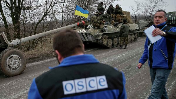 OSCE en Ucrania - Sputnik Mundo