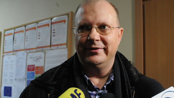 Leonid Svirídov, corresponsal de la agencia Rossiya Segodnya en Varsovia - Sputnik Mundo