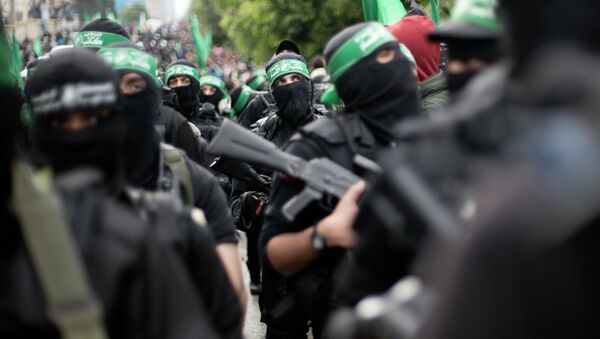 Militantes del grupo Hamás - Sputnik Mundo
