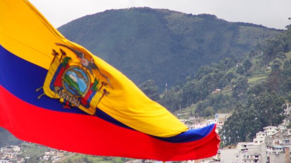 Bandera de Ecuador (archivo) - Sputnik Mundo