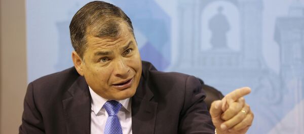 Rafael Correa, expresidente de Ecuador (archivo) Rafael Correa, expresidente de Ecuador (archivo) - Sputnik Mundo