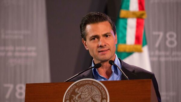 Enrique Peña, presidente de México - Sputnik Mundo