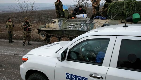 La OSCE denuncia que los militares ucranianos restringen el desplazamiento de su misión - Sputnik Mundo