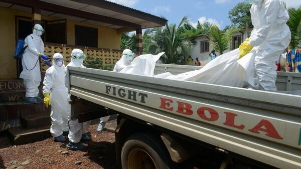 Epidemia de ebola en África (archivo) - Sputnik Mundo