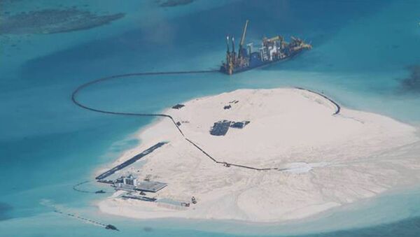 Islas de arena en el Mar del Sur de China - Sputnik Mundo
