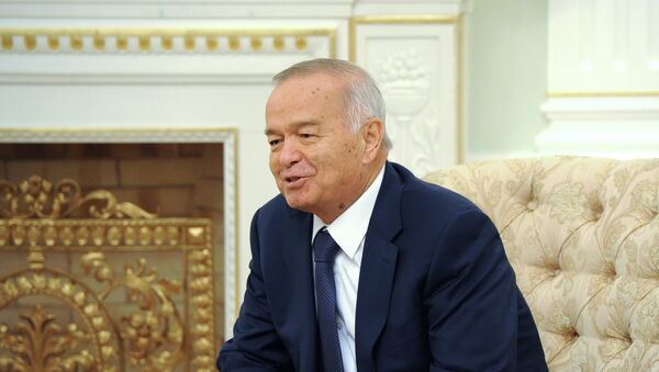 Islám Karímov, presidente de Uzbekistán - Sputnik Mundo