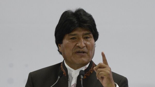 Evo Morales - Sputnik Mundo