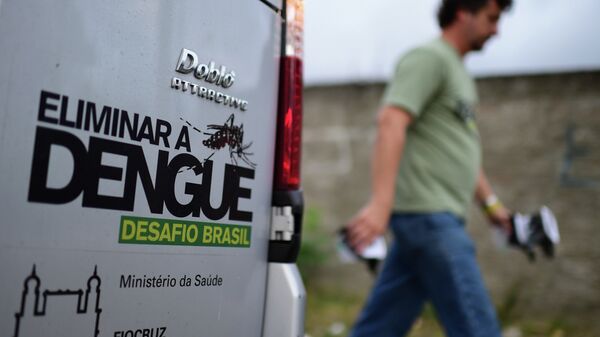 La lucha contra el dengue en Brasil (Archivo) - Sputnik Mundo