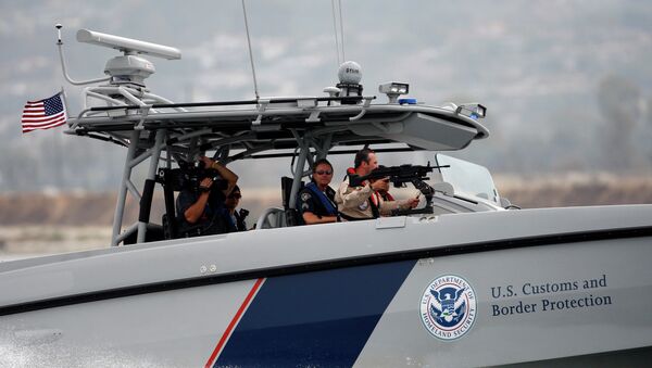 The newest United States Custom and Border Protection agency speedboat - Sputnik Mundo