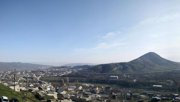 Вид на районный центр с территории Джума-Мечети - Sputnik Mundo