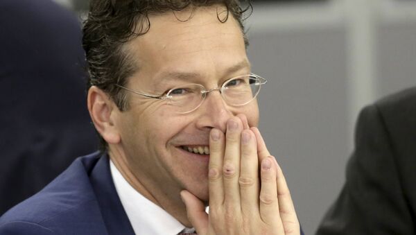 Jeroen Dijsselbloem, presidente del Eurogrupo, el socialdemócrata holandés - Sputnik Mundo