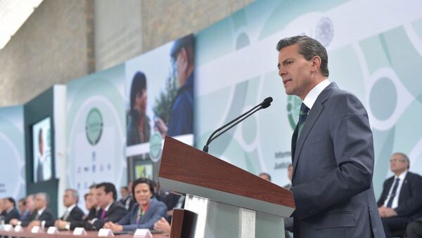 Enrique Peña Nieto, presidente de México - Sputnik Mundo