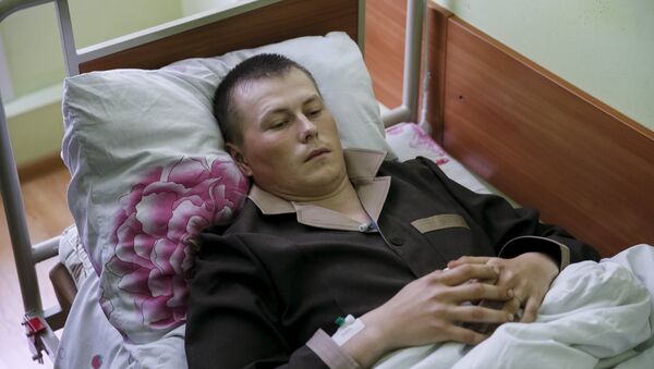 Alexandr Alexandrov, uno de los rusos detenidos en Donbás - Sputnik Mundo