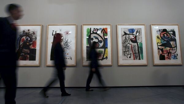 Exposición del artista español Joan Miró - Sputnik Mundo