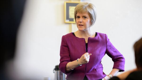 Nicola Sturgeon, la ministra principal de Escocia - Sputnik Mundo