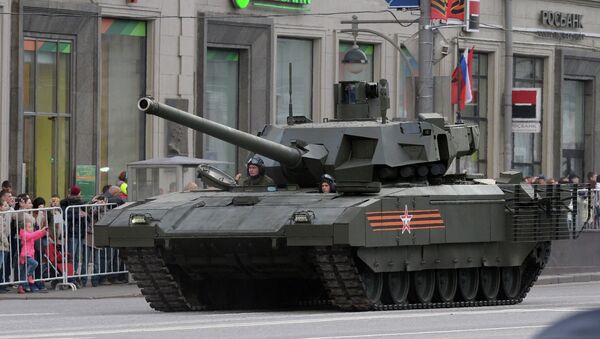 Carro de combate Armata (T-14) - Sputnik Mundo