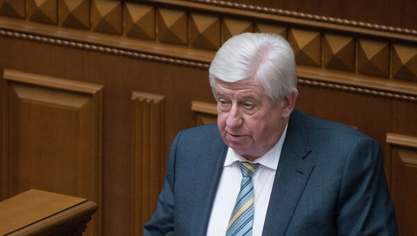 Víctor Shokin, Fiscal General de Ucrania - Sputnik Mundo