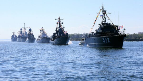 Buques de la Flota rusa del Báltico (Archivo) - Sputnik Mundo