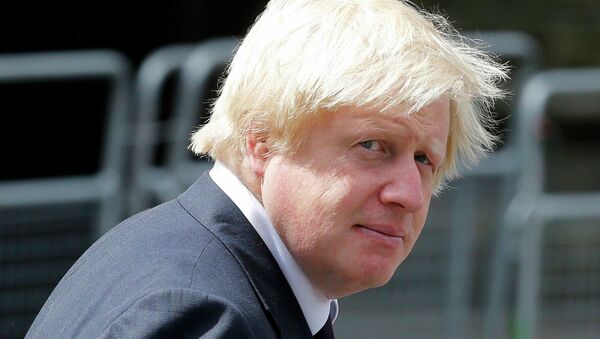 Boris Johnson, ex alcalde de Londres - Sputnik Mundo