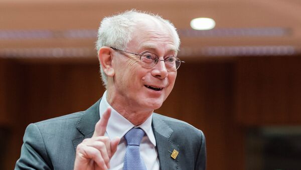 Herman Van Rompuy, expresidente del Consejo de Europa - Sputnik Mundo