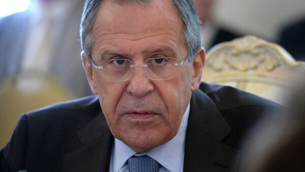 Serguéi Lavrov, jefe del Ministerio de Relaciones Exteriores de Rusia - Sputnik Mundo