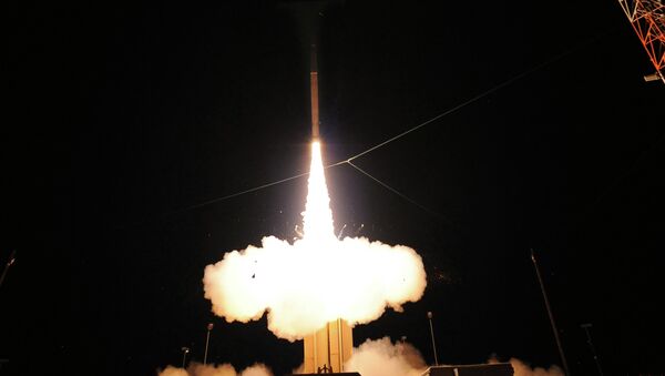 Lanzamiento de prueba de un misil THAAD (archivo) - Sputnik Mundo