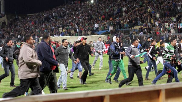 Disturbios en el estadio de Port Said, el 1 de febrero de 2012 - Sputnik Mundo