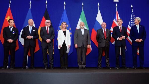 Representantes del Grupo 5+1, de la UE y de Irán en Suiza - Sputnik Mundo