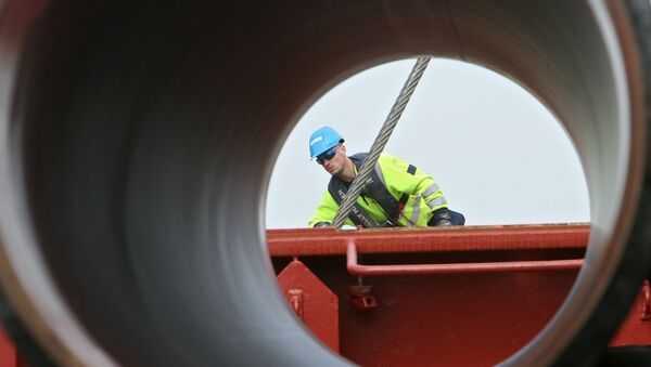 Construcción del gasoducto Nord Stream - Sputnik Mundo