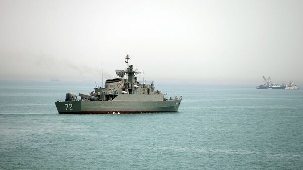 Iranian warship Alborz - Sputnik Mundo